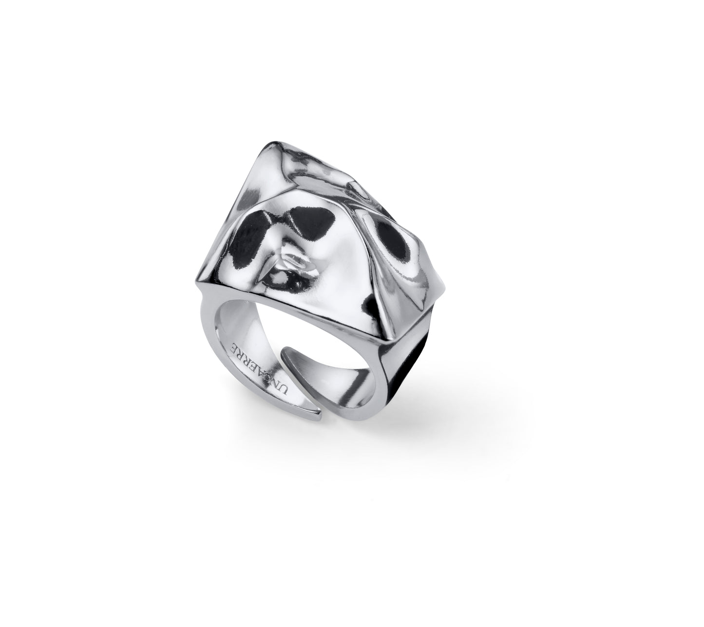 Anello Lux effetto stropicciato