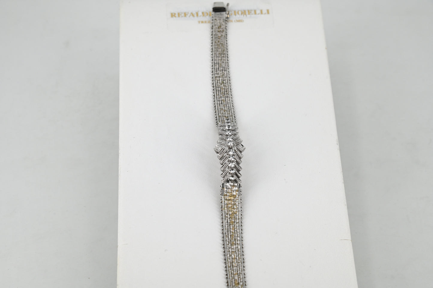 Bracciale in oro e diamanti