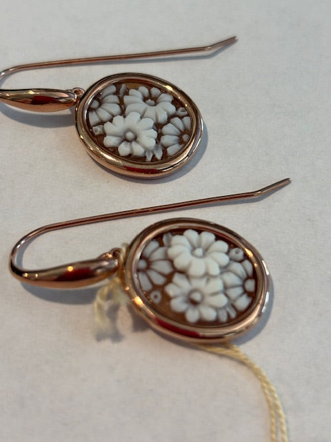 ORECCHINI CAMEO ITALIANO LINEA ROMANTICA