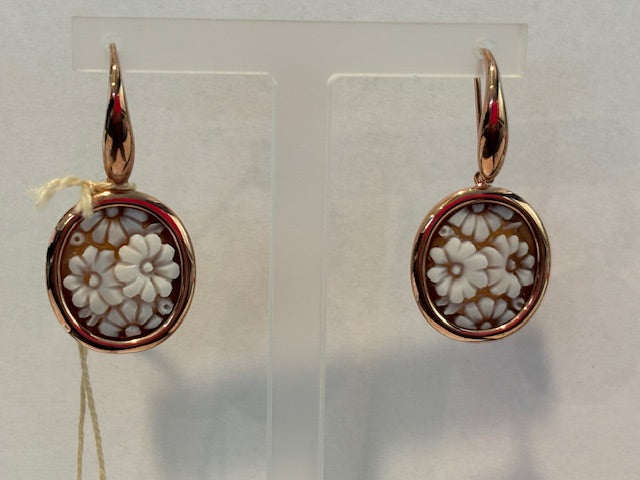ORECCHINI CAMEO ITALIANO LINEA ROMANTICA