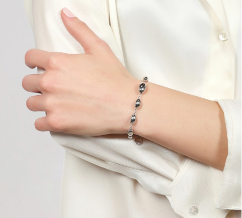 BRACCIALE BOULE IN ARGENTO ART. 6710