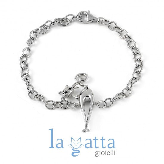 Bracciale LA GATTA SMORFIOSA art. lgbrc03