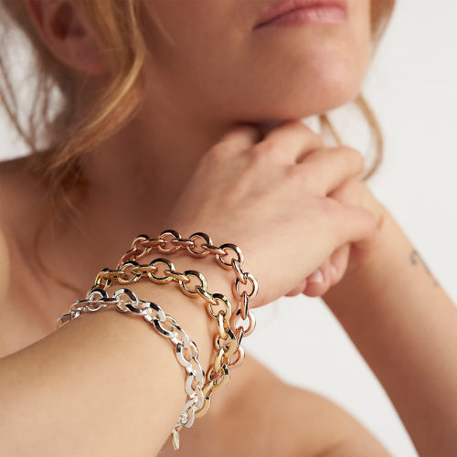 Bracciale UNOAERRE LINEA APOGEO catena rolò