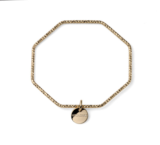 Bracciale rigido argentato o dorato  diamantato