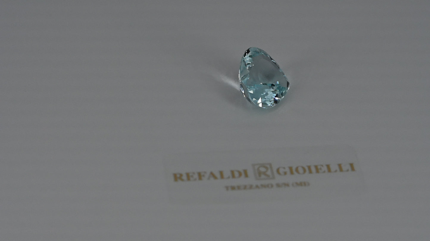 Acquamarina naturale