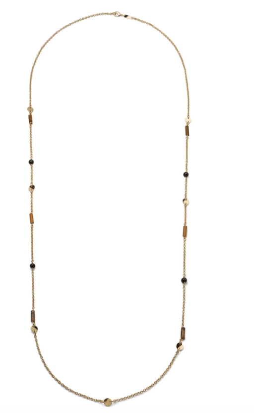 Collana Lunga Joya con Onice e Occhio di tigre ART. 2897