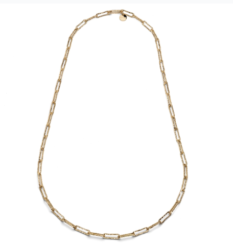 Collana lunga paperclip art. 1644