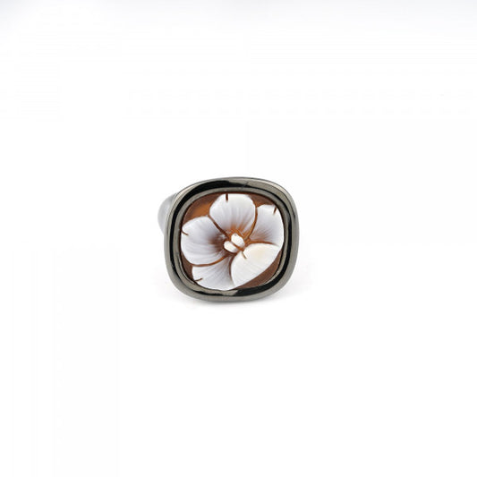 ANELLO CAMEO ITALIANO LINEA CLASSICA