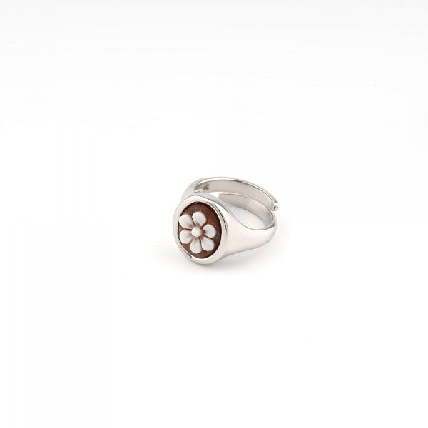 ANELLO CAMEO ITALIANO LINEA ROMANTICA