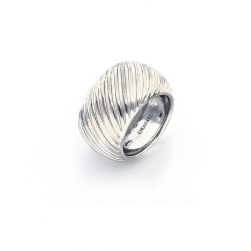Anello UNOAERRE Linea Vortice in argento