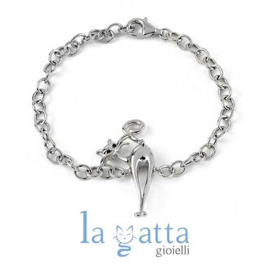 Bracciale LA GATTA SMORFIOSA art. lgbrc03